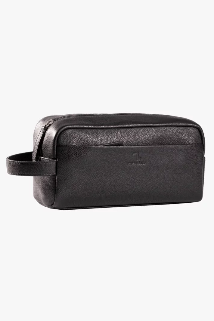 Earth-40-106, Beauty Case in Pelle Nero