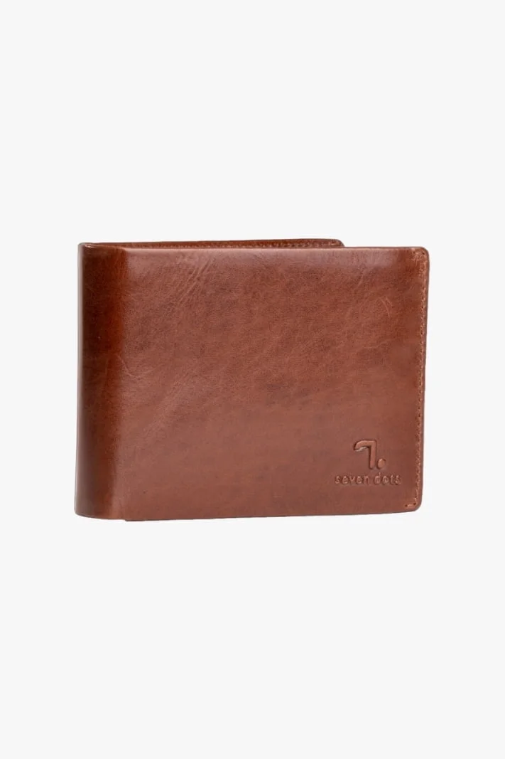 Mercury-70-001, Leather Wallet Cognac