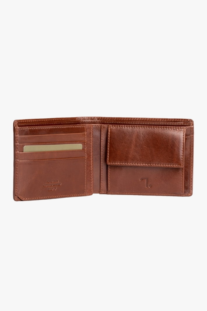 7dots Mercury-70-001 Leather Wallet Cognac