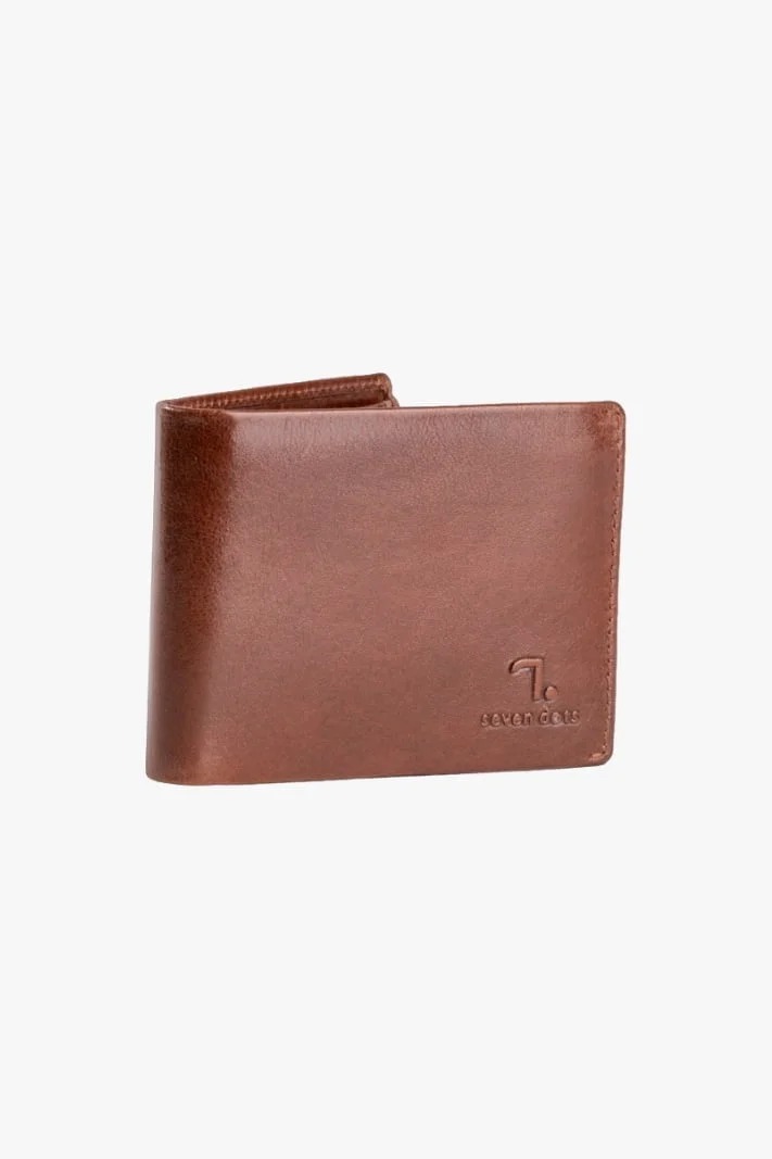 Mercury-71-007, Portafoglio in Pelle Cognac