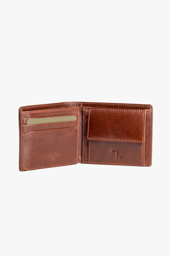 7dots Mercury-71-007 Leather Wallet Cognac