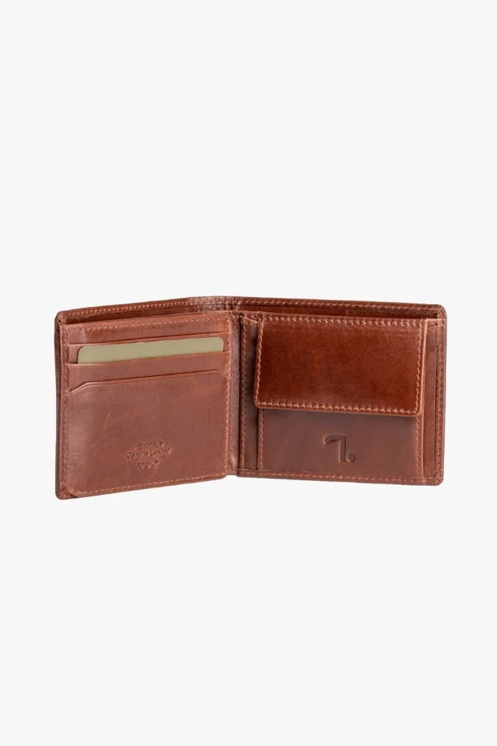 7dots Mercury-71-007, Portafoglio in Pelle Cognac