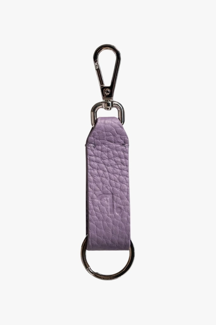 Corona-00-009, Leather Keyring Purple